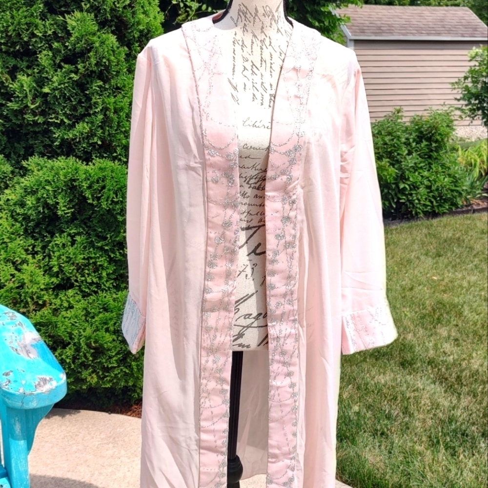 Pearl Pink Wedding Night Robe! NWT 22W